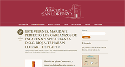 Desktop Screenshot of antiguaabaceriadesanlorenzo.com